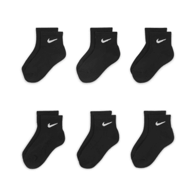 Nike Mesh and Cushioned Little Kids' Ankle Socks (6 Pairs)