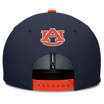 Gorra universitaria Nike Dri-FIT ajustable para hombre Auburn On-Field Pro
