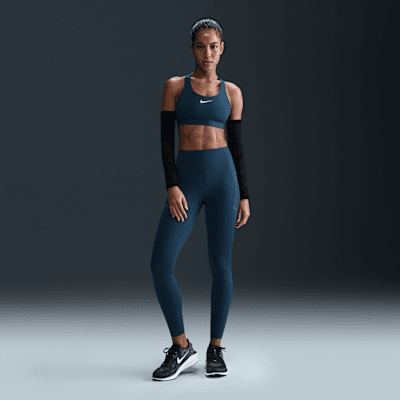 Nike Swift 7/8-Lauf-Leggings mit hohem Bund und Taschen (Damen)