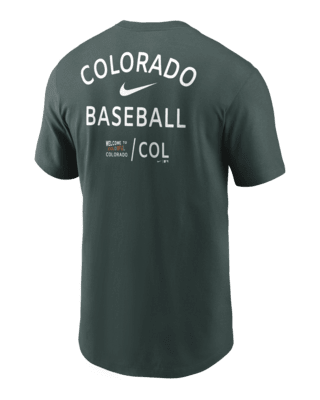 The NIKE Tee Colorado Rockies MLB Baseball Speckled Gray T-Shirt, Men's  Size XL