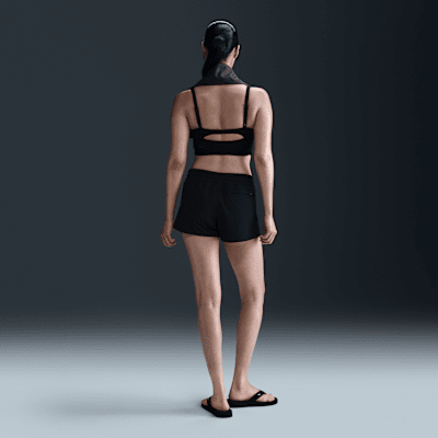 Shorts para salida de baño para mujer Nike Swim