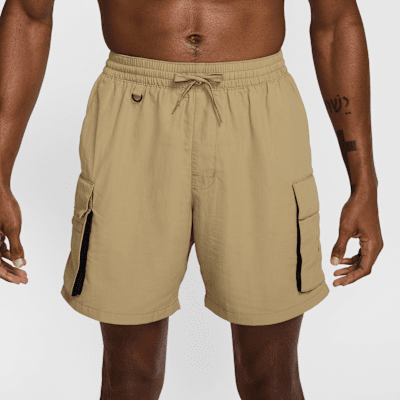 Shorts cargo con forro completo de 18 cm para hombre Nike Swim Voyage