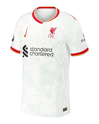 Мужские джерси Darwin Núñez Liverpool 2024/25 Match Third Nike Dri-FIT ADV Soccer Jersey