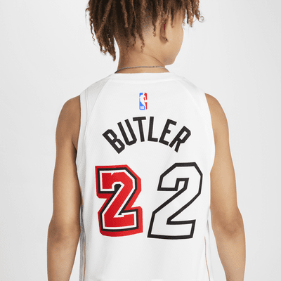 Maillot Nike Dri-FIT NBA Swingman Jimmy Butler Miami Heat City Edition pour enfant plus âgé