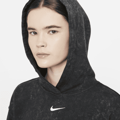 Washed Fleece Hoodie. Nike 
