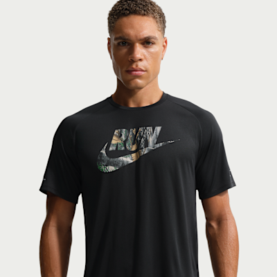 Nike Stride Dri-FIT ADV Realtree® rövid ujjú férfi futófelső