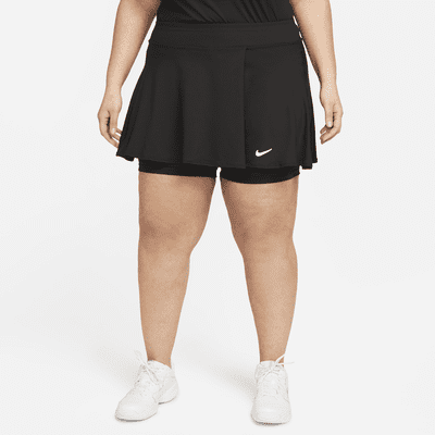 NikeCourt Dri-FIT Victory Women's Flouncy Tennis Skirt (Plus Size)