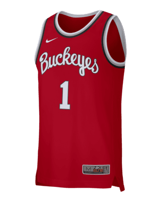 Мужские джерси Nike College Dri-FIT (Ohio State) Replica Basketball Jersey для баскетбола