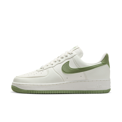 Nike Air Force 1 sneaker Sail/Sail/Volt/Oil Green