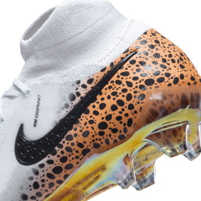 Nike Phantom Luna 2 Elite Electric high-top voetbalschoenen (stevige ondergrond)