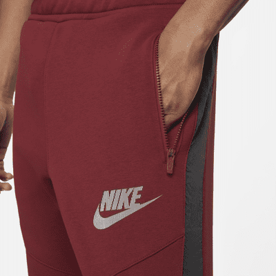 red nike bottoms