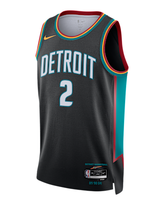 Мужские джерси Cade Cunningham Detroit Pistons City Edition Nike NBA Swingman Jersey