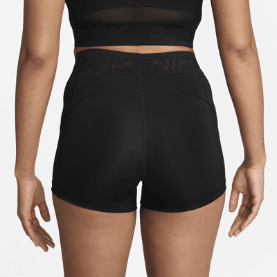 Nike Pro Women's Mid-Rise 3" Mesh-Paneled Shorts. Nike.com
