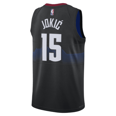 Nikola Jokic Denver Nuggets City Edition 2023/24 Nike Dri-FIT Swingman NBA-jersey voor heren