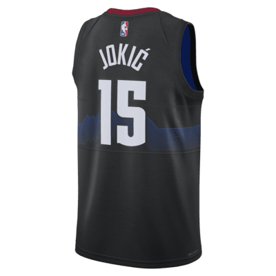 Nikola Jokić Denver Nuggets City Edition 2023/24 Men's Nike Dri-FIT NBA ...