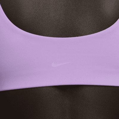 Brassière de sport à maintien léger avec doublure légère et encolure en U Nike Alate All U pour femme