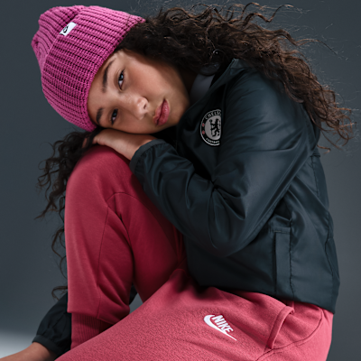 Pants ajustados de cintura alta para niñas talla grande Nike Sportswear Club Fleece