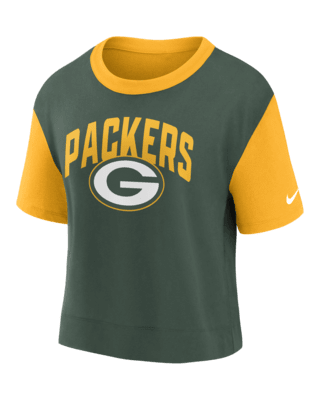 Nike Fashion (NFL Green Bay Packers) Women's High-Hip T-Shirt