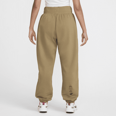 Nike Sportswear Breaking Oversize-French-Terry-Hose mit mittelhohem Bund (Damen)