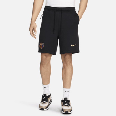 Shorts de fútbol Nike para hombre FC Barcelona Tech Fleece