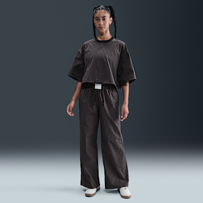 Nike Sportswear Chill Poplin Women's Striped Boxy Top