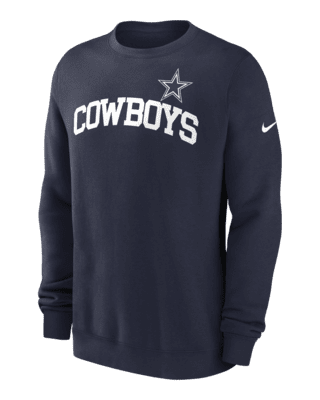 Мужские  Dallas Cowboys Club Nike NFL Pullover Crew