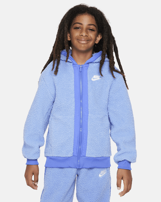 Подростковое худи Nike Sportswear Club Fleece Big Kids' Full-Zip Winterized Hoodie