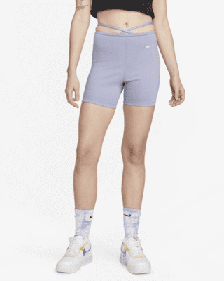 nike biker shorts grey