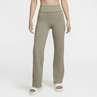 Nike One Women's Dri-FIT High-Waisted Fold-Over Trousers