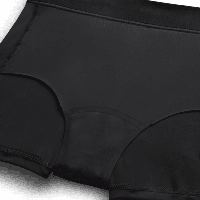 Shorts de ciclismo de tiro medio de 8 cm para mujer Nike Pro Leak Protection: Period