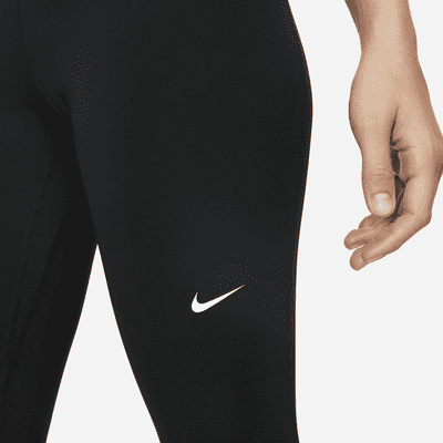 Leggings con paneles de malla de tiro medio para mujer Nike Pro