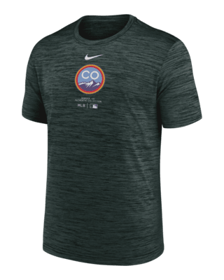 Мужская футболка Colorado Rockies City Connect Practice Velocity Nike Dri-FIT MLB