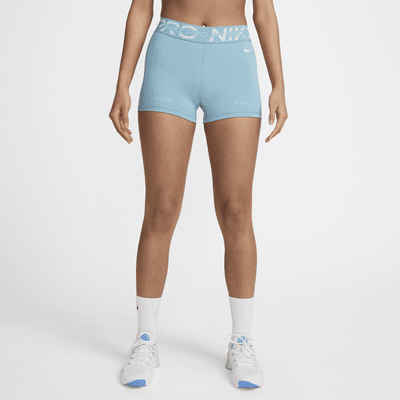 Nike Pro Women's Mid-Rise 3" Graphic Biker Shorts