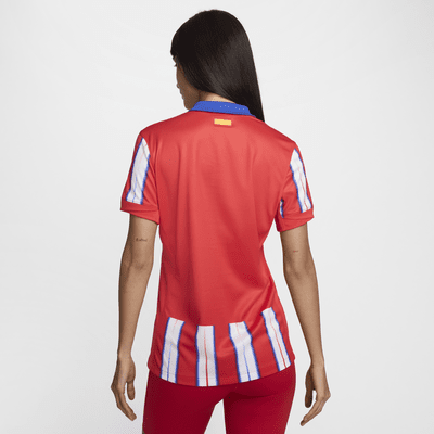 Atlético Madrid 2024/25 Stadium Thuis Nike Dri-FIT replicavoetbalshirt voor dames