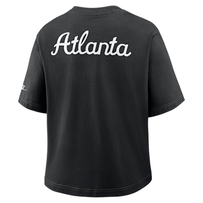 Atlanta Falcons Rewind Pocket Boxy Women's Nike NFL T-Shirt