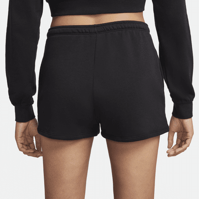 Shorts de French Terry slim de tiro alto de 5 cm para mujer Nike Sportswear Chill Terry