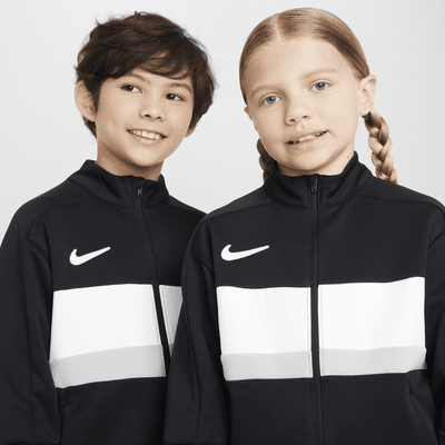 Chamarra de entrenamiento de fútbol Dri-FIT para niños talla grande Nike Academy