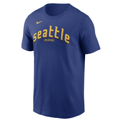 Мужская футболка Seattle Mariners City Connect Wordmark