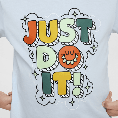 Playera Bubble "Just Do It" infantil Nike