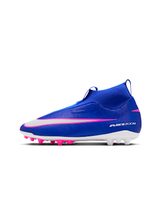 Детские  Nike Jr. Mercurial Superfly 10 Academy Little/Big Kids' Artificial-Grass High-Top Soccer Cleats