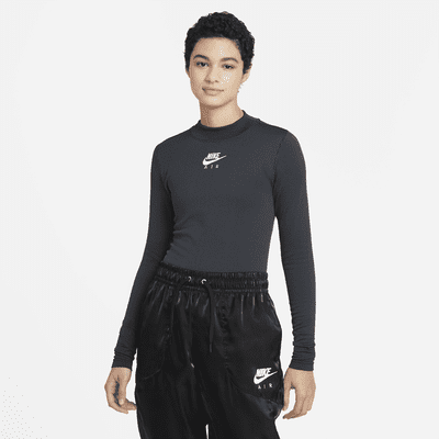 women's mock neck long sleeve