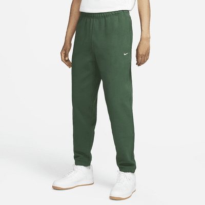 Pants de tejido Fleece para hombre Nike Solo Swoosh