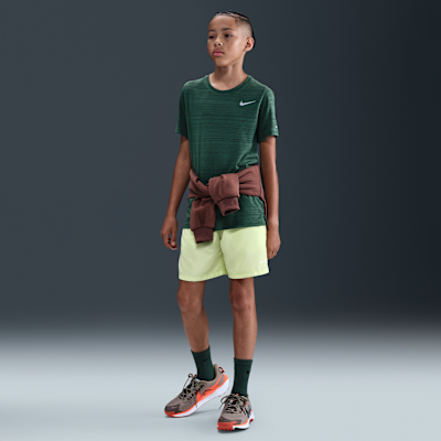 Tréninkové tričko Nike Dri-FIT Miler pro větší děti (chlapce)