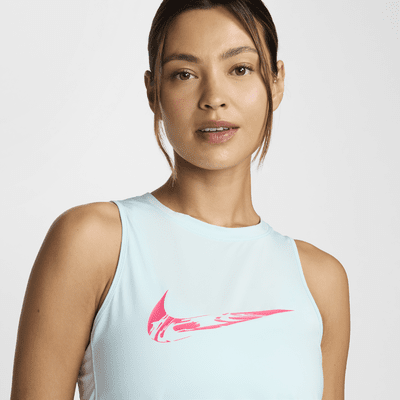 Camisola de running sem mangas com grafismo Dri-FIT Nike One para mulher