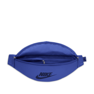 Nike Heritage waist pack in blue