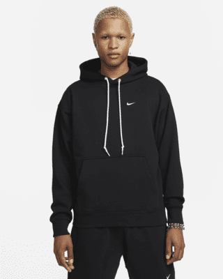 Nike Solo Swoosh Men's French Terry Pullover Hoodie. Nike.com