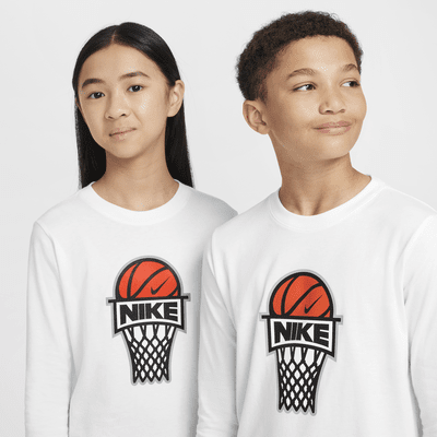 Nike Sportswear Big Kids' Long-Sleeve T-Shirt