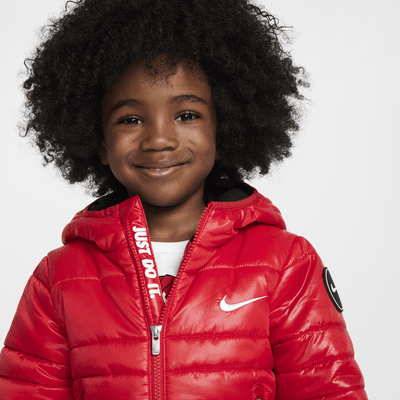 Chamarra acolchada con relleno infantil Nike