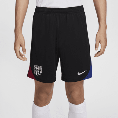 FC Barcelona Strike 男款 Nike Dri-FIT 足球針織短褲