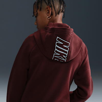 Tracksuit Nike Sportswear Club Fleece med huva för ungdom